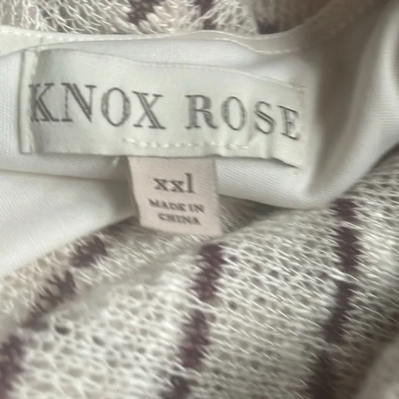 NWT‎ Knox Rose V-Neck Lightweight Sweater - Picture 5 of 6